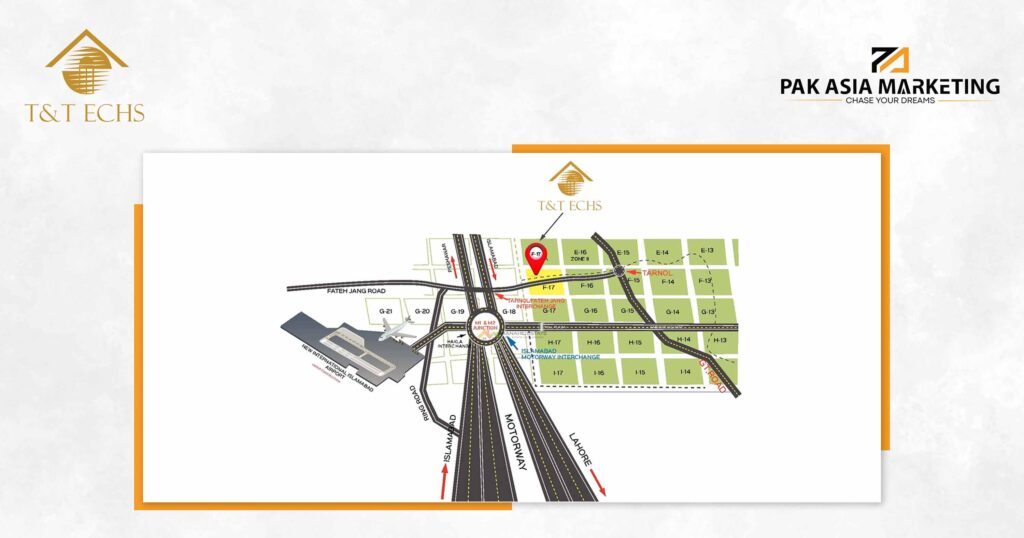 T&T GRAPHICS LOCATION MAP
